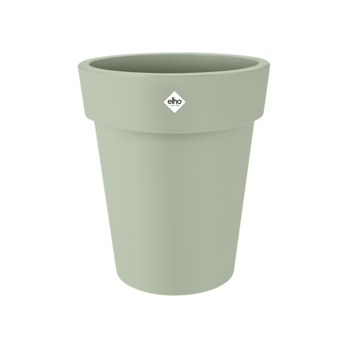 green basics top planter high 35cm verde pietra